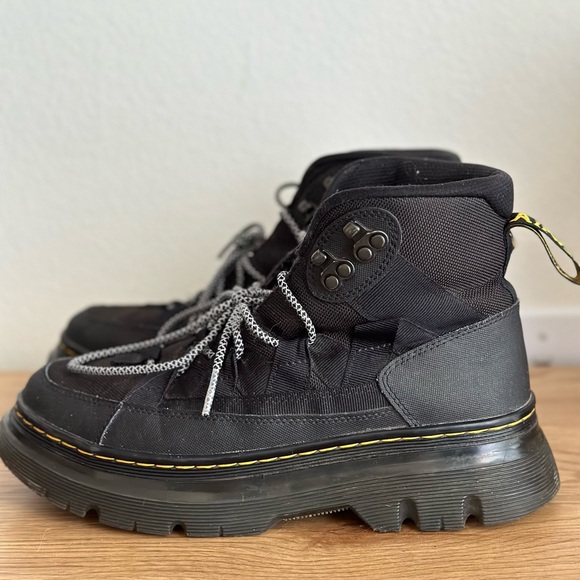 Dr Martens BOURY LEATHER CASUAL BOOTS - Picture 2 of 7